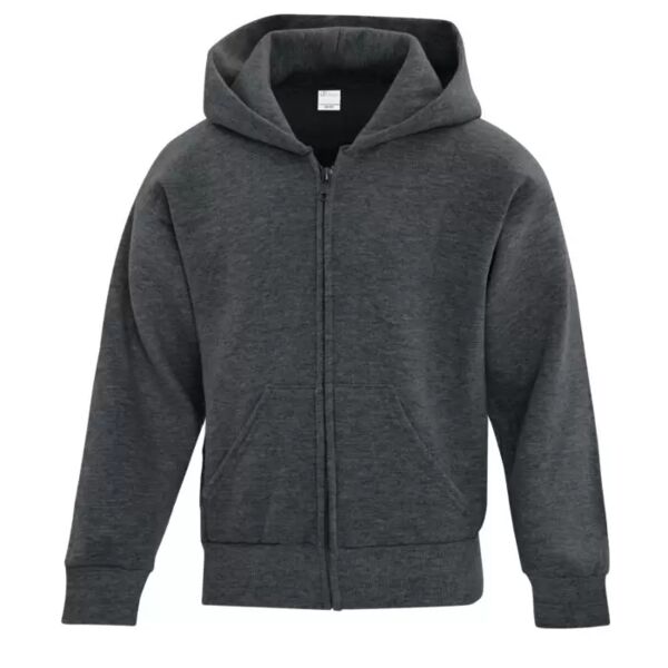 Cobras - Dark Grey Heather Youth Zip-Up Thumbnail