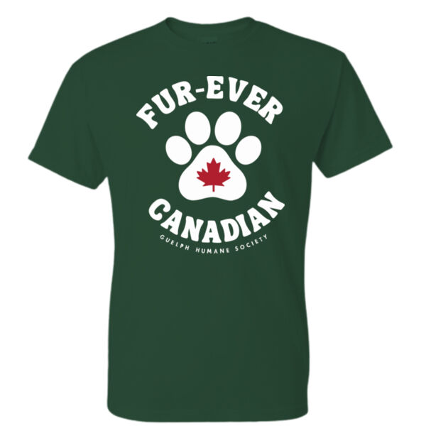 Fur-Ever Canadian - Fine Jersey T-Shirt Thumbnail