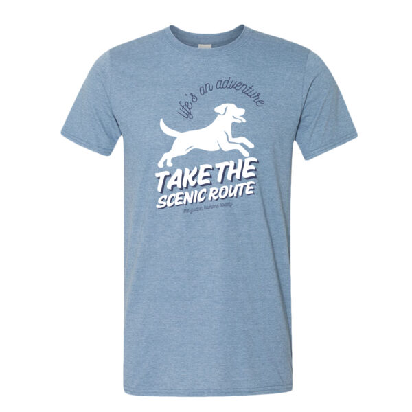 Take The Scenic Route - Softstyle T-Shirt  Thumbnail